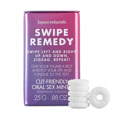 Bijoux Indiscrets Swipe Remedy - Mentolové bonbóny pro orální sex