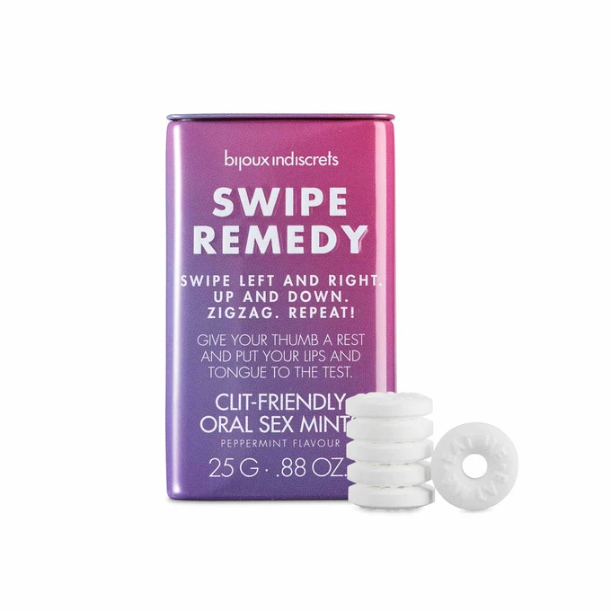 Bijoux Indiscrets Swipe Remedy - Mentolové bonbóny pro orální sex