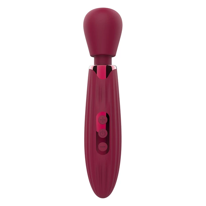 Dream toys Glam Wand - Wibrator typu Wand, Bordowy