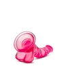 B Yours Sweet N hard 7 - Dildo klasyczne z przyssawką, różowe