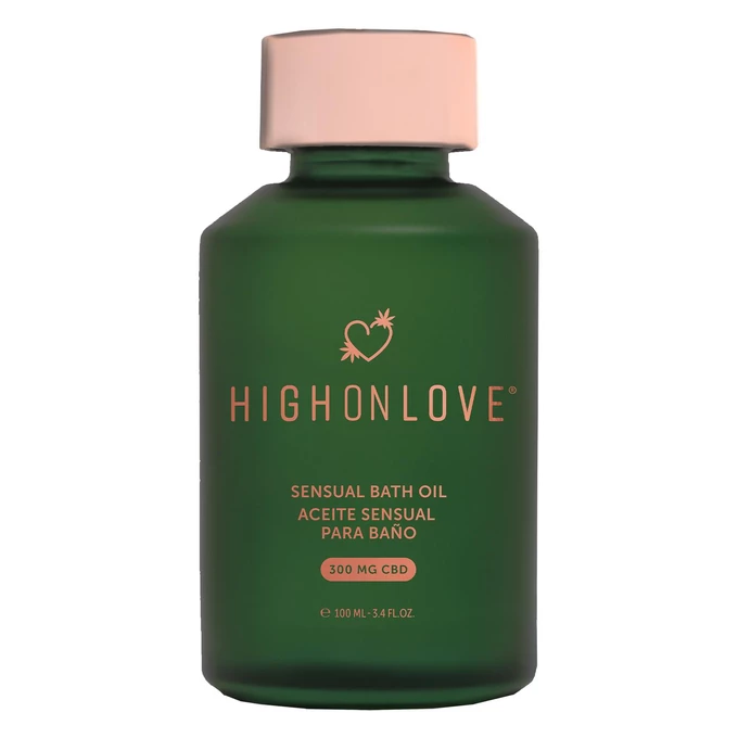 High on love Cbd Bath And Body Oil - Olejek do kąpieli CBD, 100 ml