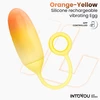 IntoYou Double Layer Egg - Wibrujące jajeczko, sterowane aplikacją, żółte