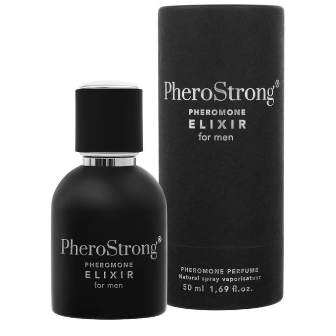 PheroStrong Feromonový elixír pro muže 50 ml - Luxusní feromony pro muže, 50 ml
