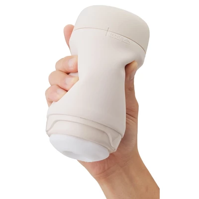 Tenga Puffy Latte Brown - Klasický masturbátor s měkkou texturou