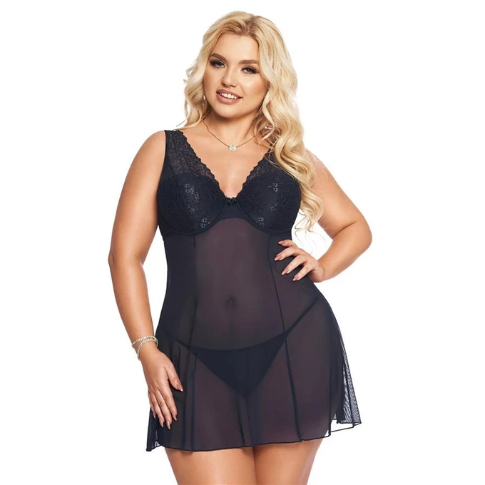 Softline Berta - Zwiewna koszulka, Niebieska
