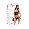 Beauty Night Shaquila  - Koronkowy zestaw z bondage i opaską na oczy