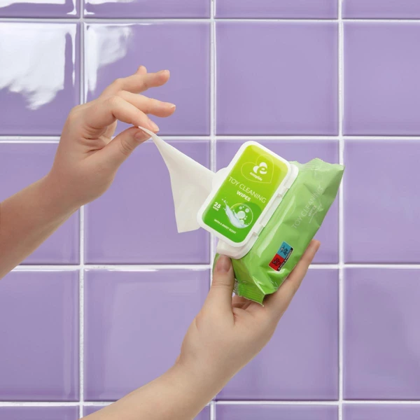 EasyGlide Toy Cleaning Wipes - Čistící ubrousky, 25 ks