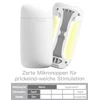 Tenga Puffy Suger White - Klasický masturbátor s měkkou texturou