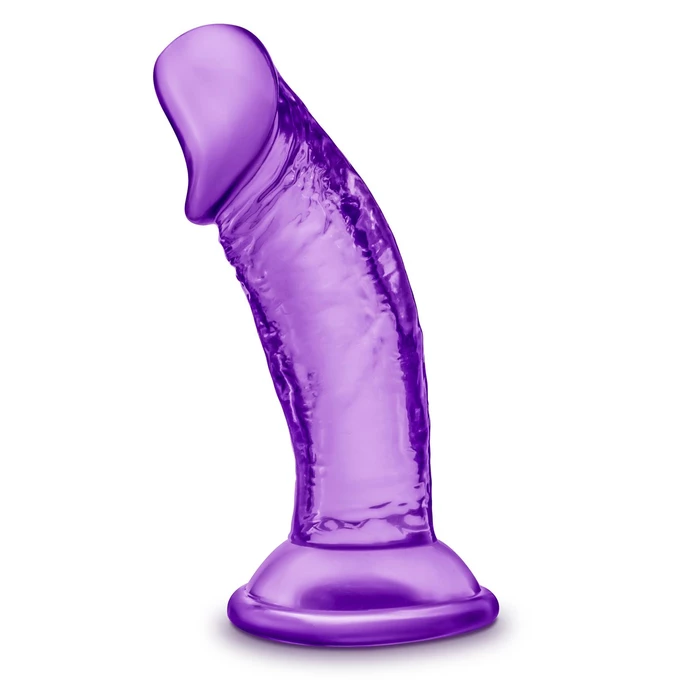 B yours Sweet N Small 4 inch - Dildo klasyczne, fioletowe