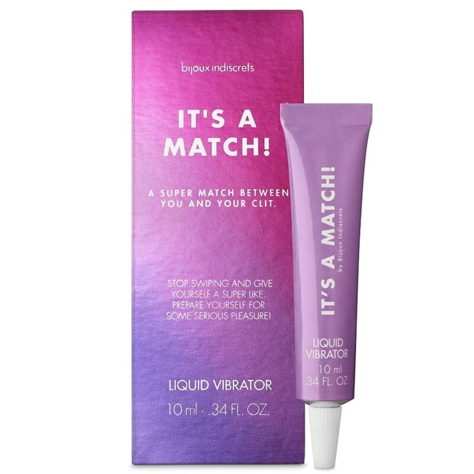 Bijoux Indiscrets It's a match! - Lubrikant s brnícím a hřejivým efektem