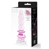 Dream toys Glaze glass Rosebud - Szklany korek analny z różą