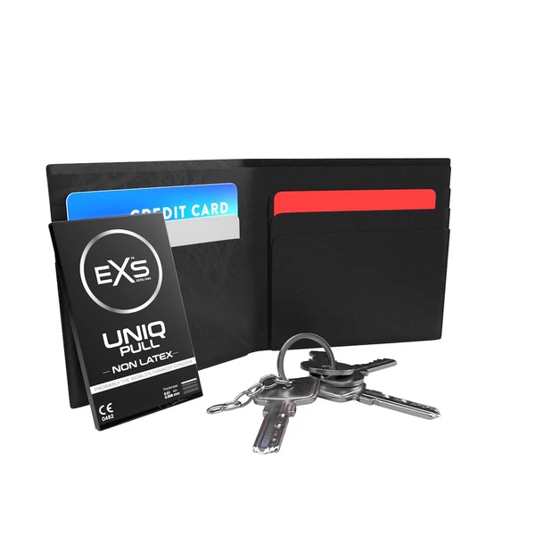EXS Pull - Kondomy bez latexu, 3 ks