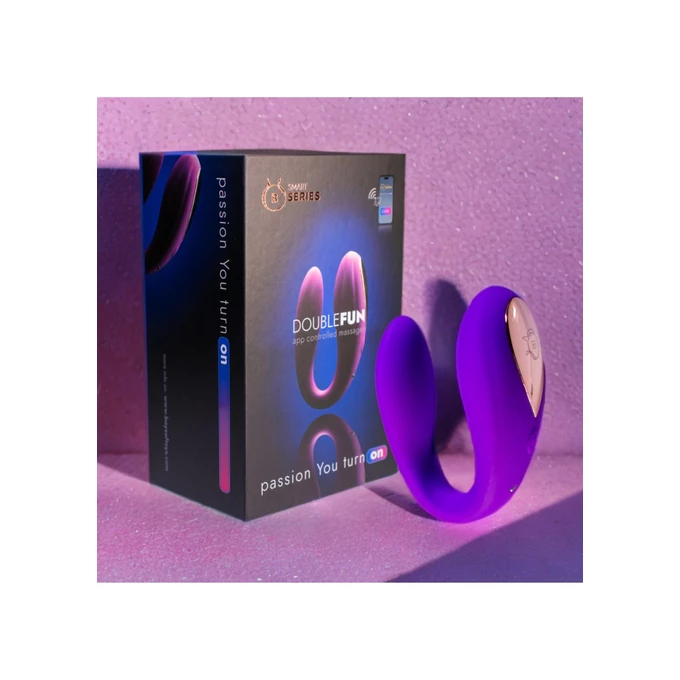 B Series Double Fun - Vibrátor s vajíčkem, ovládaný aplikací