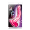 B Yours Sweet N hard 7 - Dildo klasyczne z przyssawką, różowe