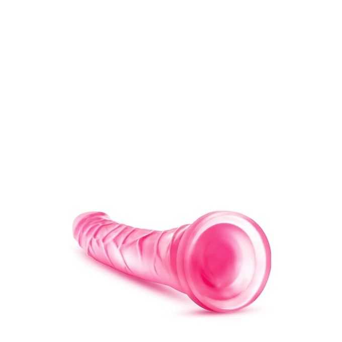 B Yours Sweet N hard 6 - Dildo klasyczne z przyssawką, różowe