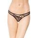 Softline 2441 - Tanga, černá