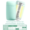 Tenga Puffy Mint Green - Klasický masturbátor s měkkou texturou