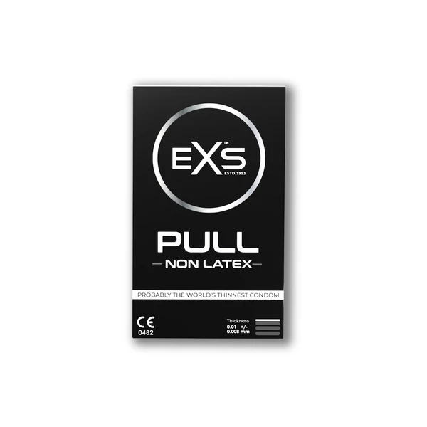 EXS Pull - Kondomy bez latexu, 3 ks