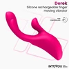 Intoyou Derek Vibe - Multifunkční vibrátor se 4 rameny, ovládaný aplikací