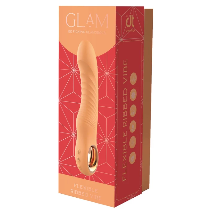 Dream toys Glam Flexible Ribbed Vibe