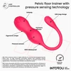 Intoyou Kyra Pelvic - Kulki gejszy sterowane aplikacją, Różowe