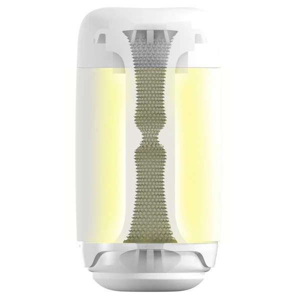 Tenga Puffy Suger White - Klasický masturbátor s měkkou texturou