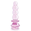 Dream toys Glaze glass Rosebud - Szklany korek analny z różą