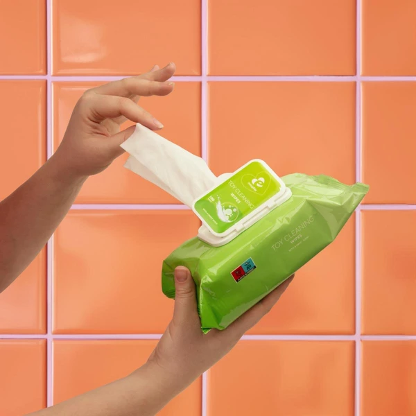 EasyGlide Toy Cleaning Wipes - Čistící ubrousky, 100 ks
