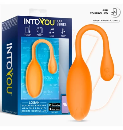 Intoyou Logan - Vibračné vajíčko ovládané aplikáciou,