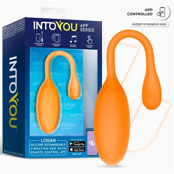 Intoyou Logan - Vibračné vajíčko ovládané aplikáciou,