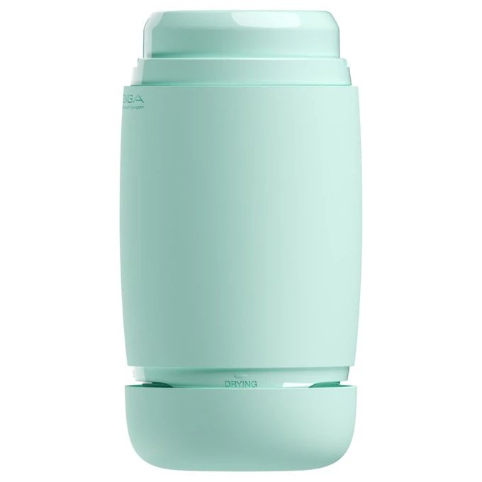 Tenga Puffy Mint Green - Klasický masturbátor s měkkou texturou