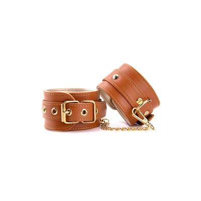 Blaze Elite Ankle Cuffs - Kajdanki do kostek ze skóry wegańskiej
