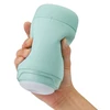 Tenga Puffy Mint Green - Klasický masturbátor s měkkou texturou
