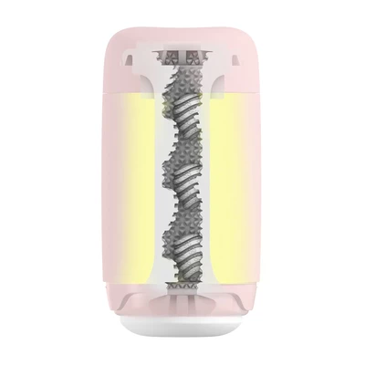 Tenga Puffy Strawberry pink  -  Klasický masturbátor s měkkou texturou