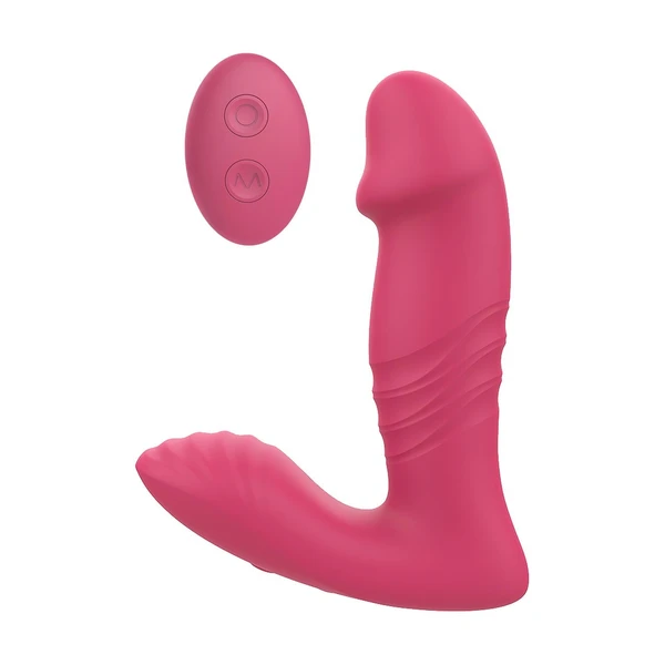 Dream toys Up &amp; Down Vibe - Wibrator Punktu G z funkcją pulsacji, sterowany pilotem