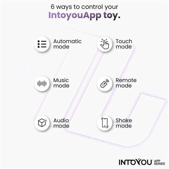Intoyou Bulby - Wibrujące jajeczko sterowane aplikacją, Fioletowe