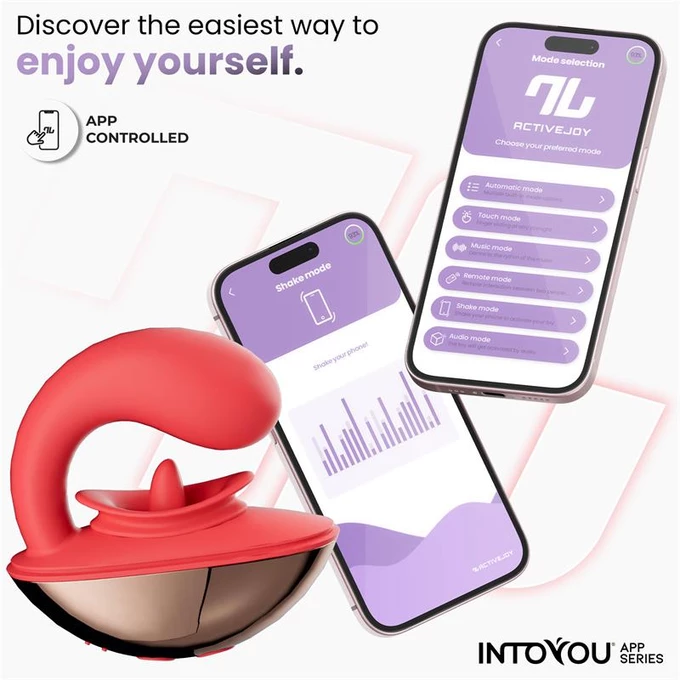 Intoyou Rondy – vibrátor pro simulaci orálního sexu, ovládaný aplikací