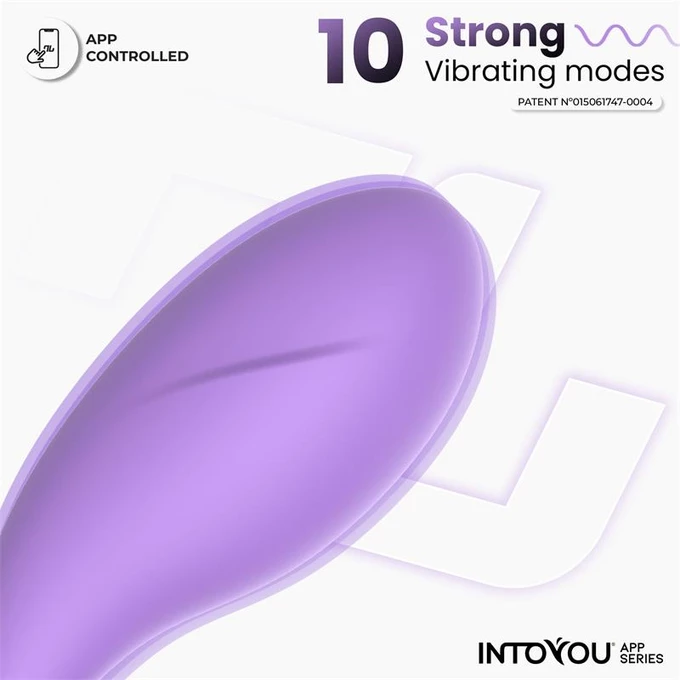 Intoyou Bulby - Wibrujące jajeczko sterowane aplikacją, Fioletowe