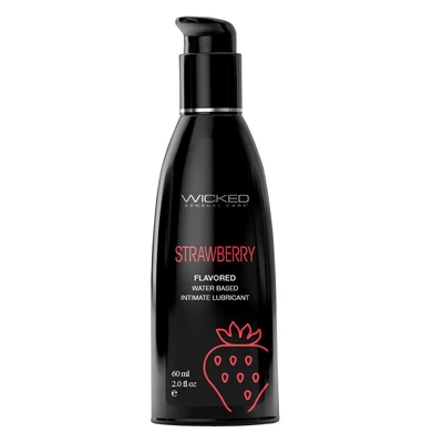 Wicked Sensual Care Strawberry - Lubrykant truskawowy, 60 ml