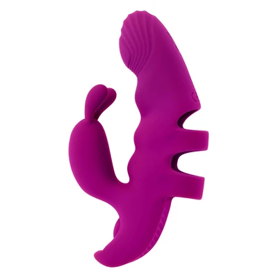 Playboy Lend a hand - Wibrator na palec z funkcją pulsacji, różowy