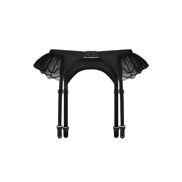 Obsessive Stelisa - Pas do pończoch, czarny