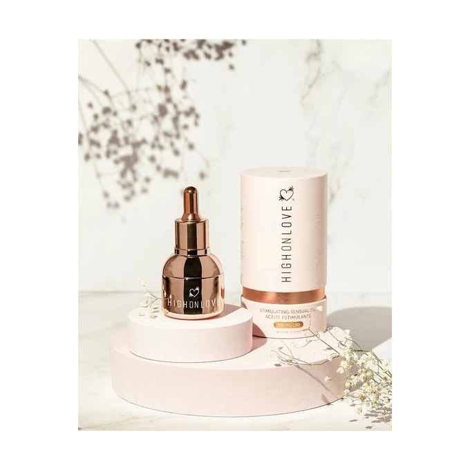 High on Love Cbd Stimulation Sensual Oil - Olejek stymulujący dla kobiet