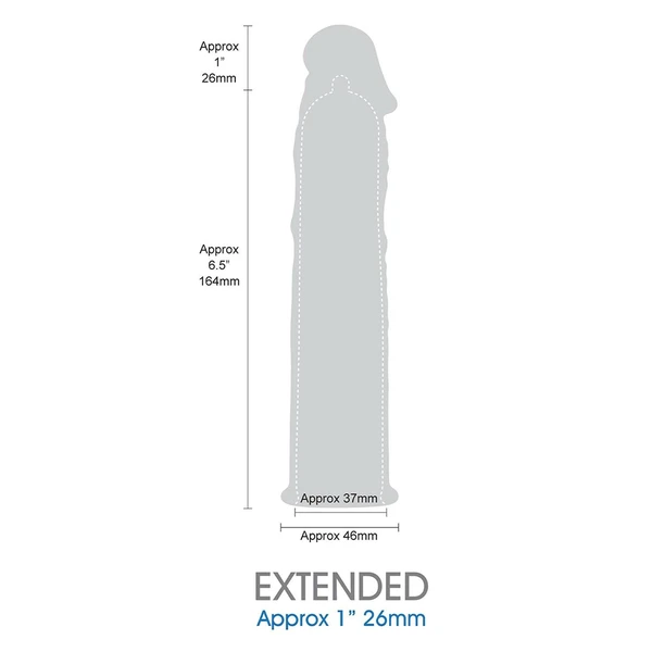 NMC Lenght Extender Sleeve 7,5 Inch - Nakładka przedłużająca penisa