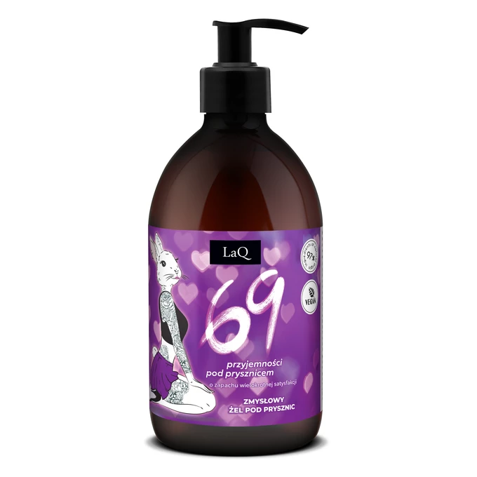 Laq 69 - żel pod prysznic o zapachu niezapominajki, 500ml