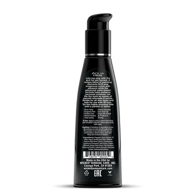 Wicked Aqua Heat 120 ml - Lubrykant rozgrzewający