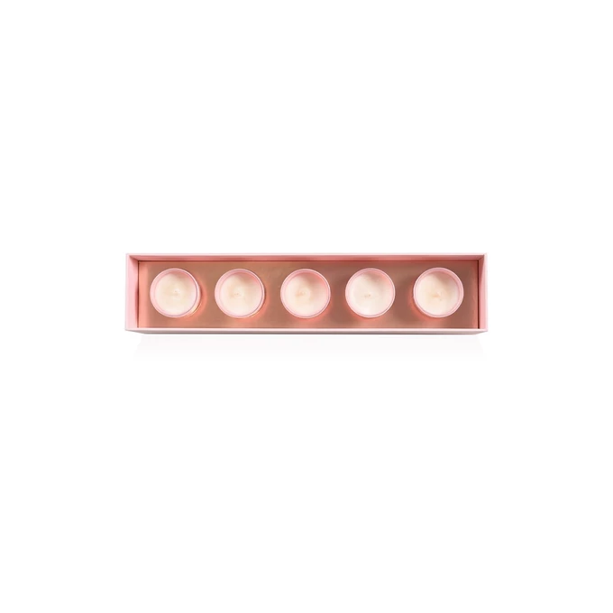 High On Love Mini Sensual Massage Candles  5 X 35G - Zestaw świec do masażu
