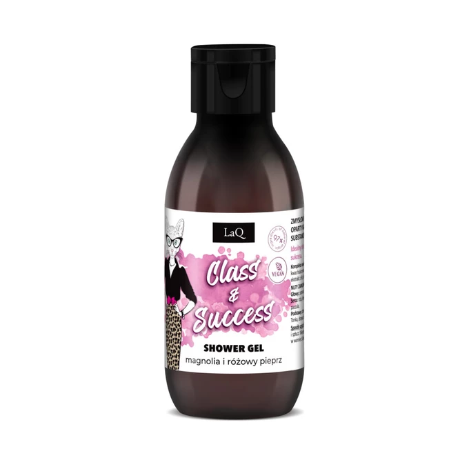 Laq "Class & Success" - Żel pod prysznic o zapachu magnolii, 100 ml