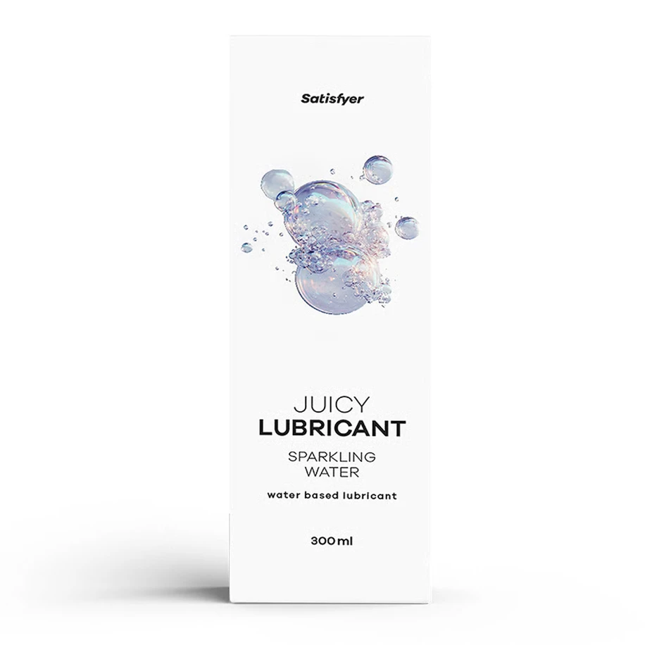 Satisfyer Lubricant Sparkling water - Lubrikant s brněním, 300 ml