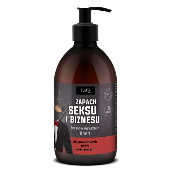 Laq &quot;Doberman o zapachu seksu i biznesu&quot; - Sprchový gél, 500 ml