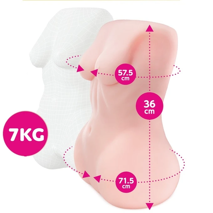 Seiraku Toys Puni Toro Gold, 7kg - Sexuální panenka